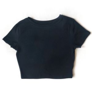 SOLD - Wild fable black crop top